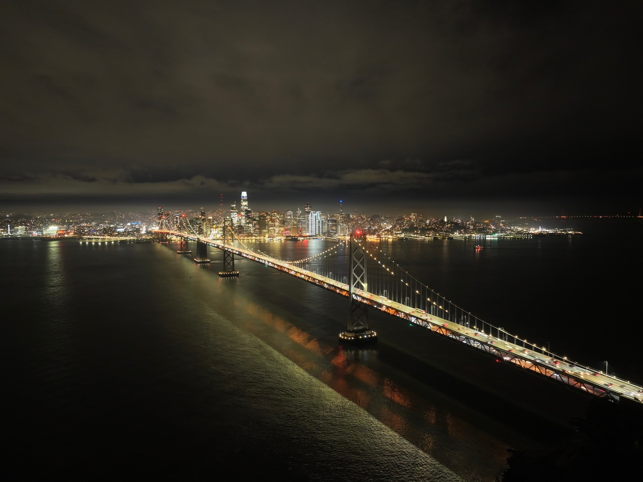 San Francisco Nights from Above
