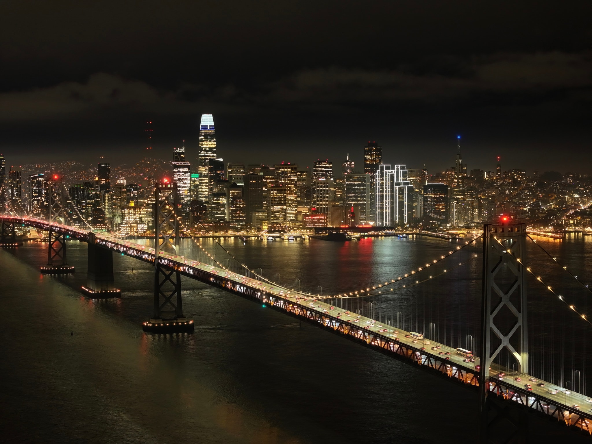 Bay Bridge into the City